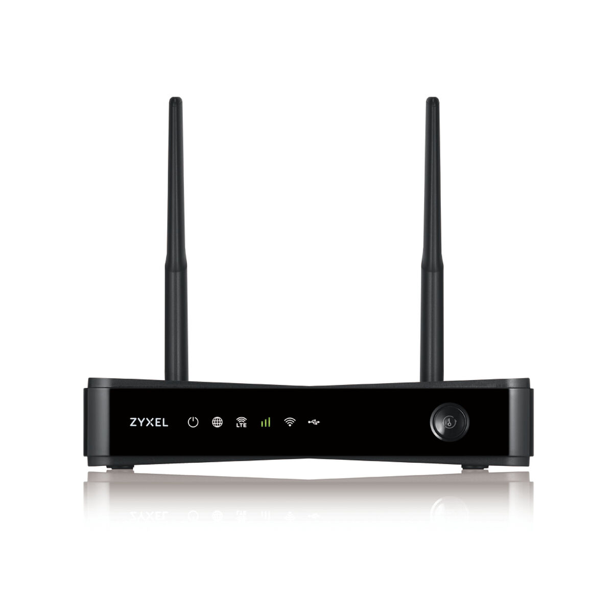 Router ZyXEL LTE-3301PLUS-EU0102F Černý USB 2.0 Ethernet LAN Wi-Fi